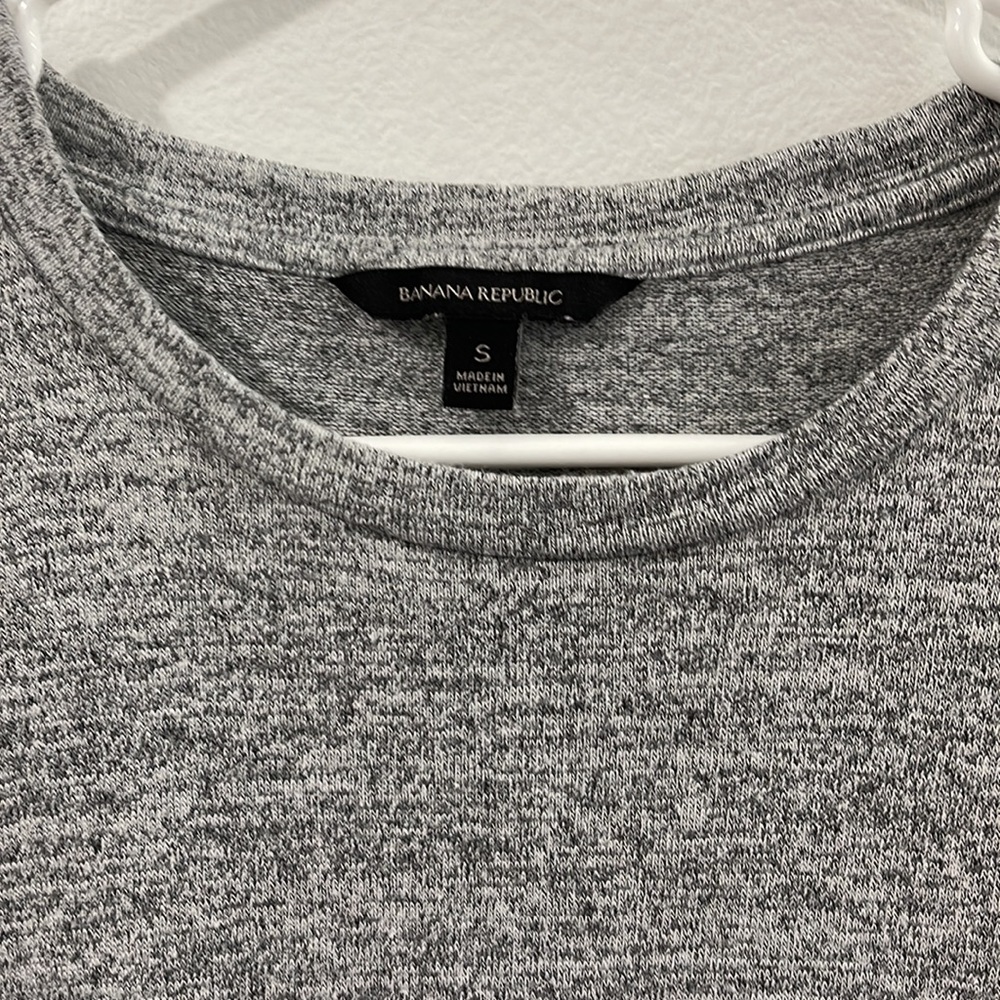 Gray Long Sleeve Banana Republic Blouse - Picture 3 of 4